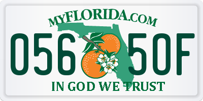 FL license plate 0565OF