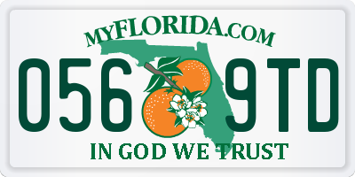 FL license plate 0569TD