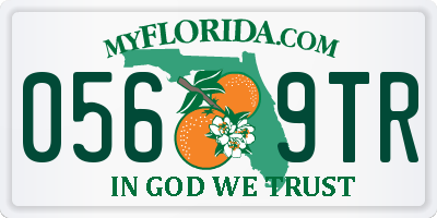 FL license plate 0569TR