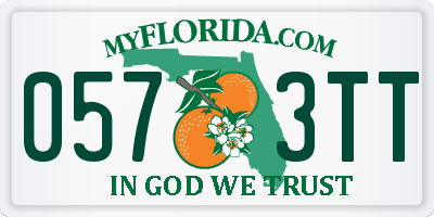 FL license plate 0573TT