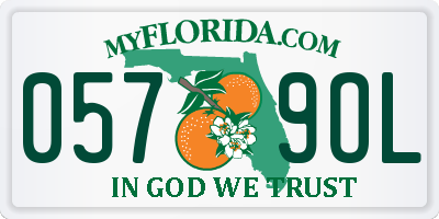 FL license plate 0579OL