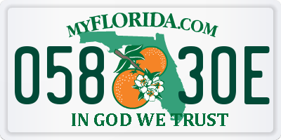 FL license plate 0583OE