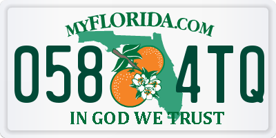 FL license plate 0584TQ