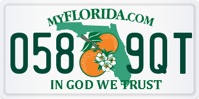 FL license plate 0589QT