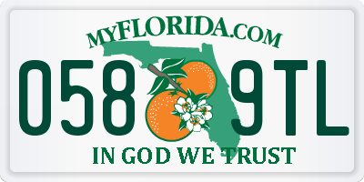 FL license plate 0589TL