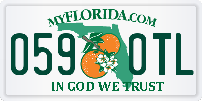 FL license plate 0590TL