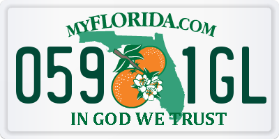FL license plate 0591GL