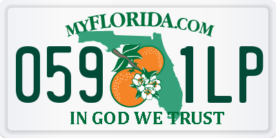 FL license plate 0591LP