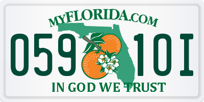 FL license plate 0591OI
