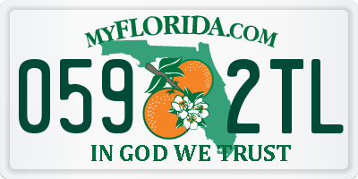 FL license plate 0592TL