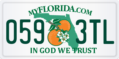 FL license plate 0593TL
