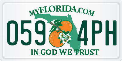 FL license plate 0594PH