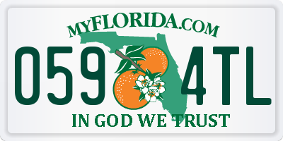 FL license plate 0594TL
