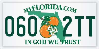 FL license plate 0602TT