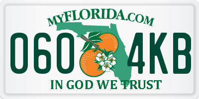 FL license plate 0604KB