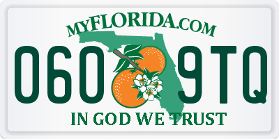 FL license plate 0609TQ
