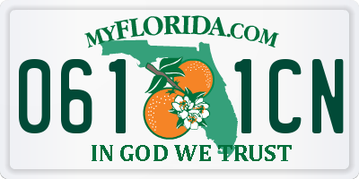 FL license plate 0611CN