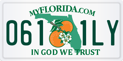 FL license plate 0611LY