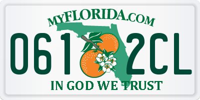 FL license plate 0612CL