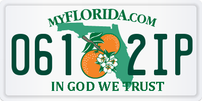 FL license plate 0612IP