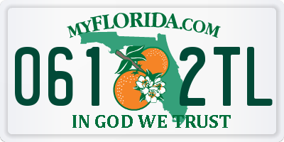 FL license plate 0612TL