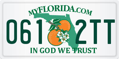 FL license plate 0612TT
