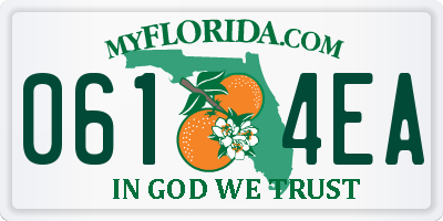 FL license plate 0614EA