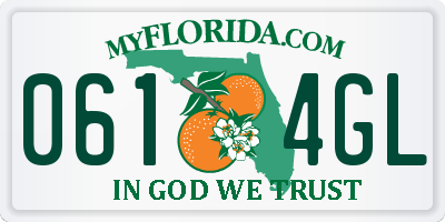 FL license plate 0614GL