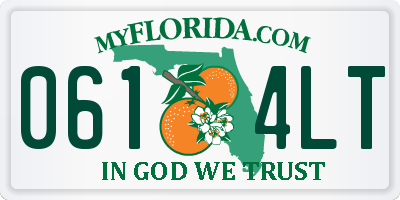 FL license plate 0614LT