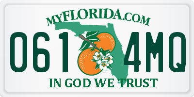 FL license plate 0614MQ