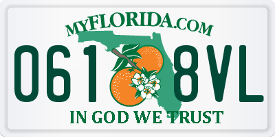 FL license plate 0618VL