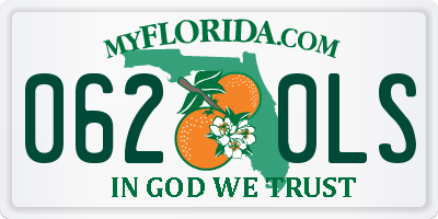 FL license plate 0620LS