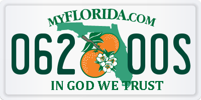 FL license plate 0620OS