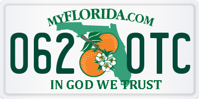 FL license plate 0620TC