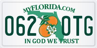 FL license plate 0620TG