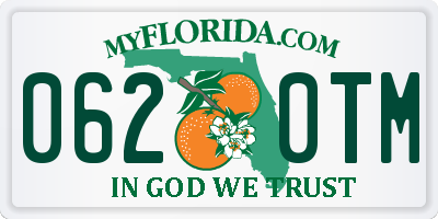 FL license plate 0620TM