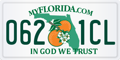 FL license plate 0621CL