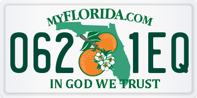 FL license plate 0621EQ