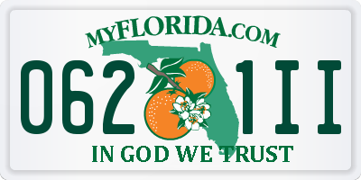 FL license plate 0621II
