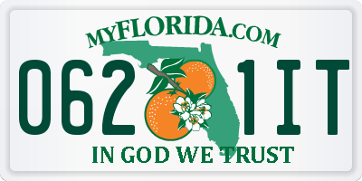 FL license plate 0621IT