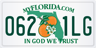 FL license plate 0621LG