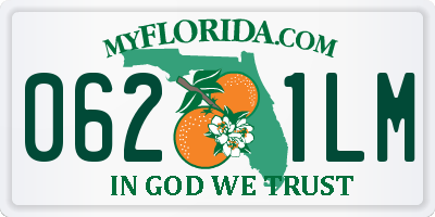 FL license plate 0621LM
