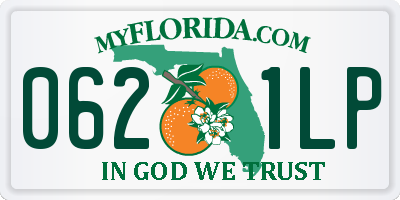 FL license plate 0621LP