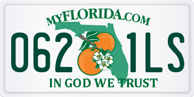 FL license plate 0621LS