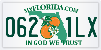 FL license plate 0621LX