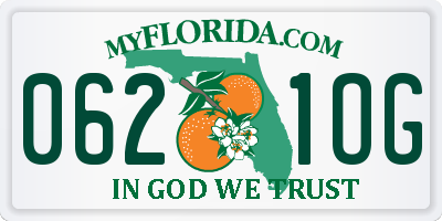 FL license plate 0621OG
