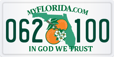 FL license plate 0621OO