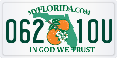 FL license plate 0621OU