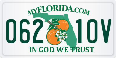FL license plate 0621OV