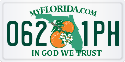FL license plate 0621PH